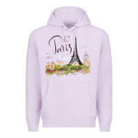 Lilac paris Premium Hoodie - artisFamous