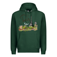 Sports Green paris Premium Hoodie - artisFamous