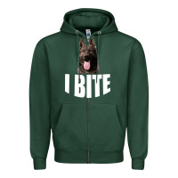 I Bite Zipper Hoodie | Teevron