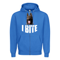 True Royal I Bite Zipper Hoodie - Bettercallsaul