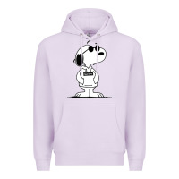 Lilac cool dog Premium Hoodie - artisFamous