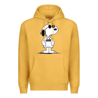 Mustard cool dog Premium Hoodie - artisFamous