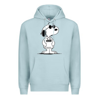 Blue Mist cool dog Premium Hoodie - artisFamous