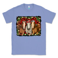 Colony Blue Christmas horses Classic Tee - RanaPortraitStore