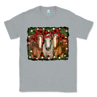 Heather Grey Christmas horses Classic Tee - RanaPortraitStore