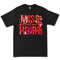 Black Mis Steal Your Heart Premium Tee - CowhideDigitalArt