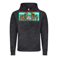 Vintage Black flamingo mom license plate Vintage Hoodie - BarkalooDesign