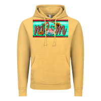 Vintage Mustard flamingo mom license plate Vintage Hoodie - BarkalooDesign