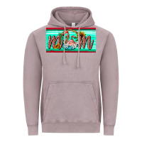 Vintage Zinc flamingo mom license plate Vintage Hoodie - BarkalooDesign