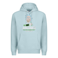 Blue Mist i am not arguing Premium Hoodie - artisFamous
