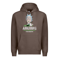 Coffee i am not arguing Premium Hoodie - artisFamous