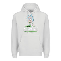 Dove Grey i am not arguing Premium Hoodie - artisFamous