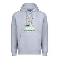 Heather Grey i am not arguing Premium Hoodie - artisFamous