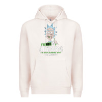Pale Pink i am not arguing Premium Hoodie - artisFamous