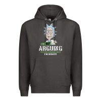 Smoke i am not arguing Premium Hoodie - artisFamous