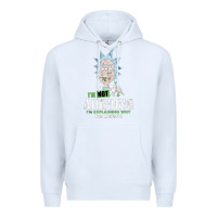 White i am not arguing Premium Hoodie - artisFamous
