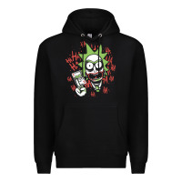 Black joker Premium Hoodie - artisFamous