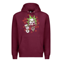 Burgundy joker Premium Hoodie - artisFamous