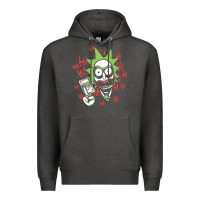 Charcoal Heather joker Premium Hoodie - artisFamous