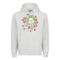 Dove Grey joker Premium Hoodie - artisFamous