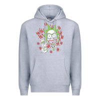 Heather Grey joker Premium Hoodie - artisFamous