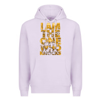 Lilac i am the one who knocks Premium Hoodie - artisFamous