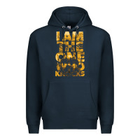 Navy i am the one who knocks Premium Hoodie - artisFamous