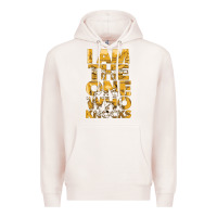 Pale Pink i am the one who knocks Premium Hoodie - artisFamous