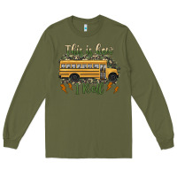 Army Green this is how i roll school bus camouflage Long Sleeve Tee - Artiststas