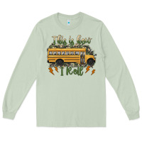 Matcha this is how i roll school bus camouflage Long Sleeve Tee - Artiststas