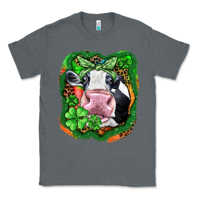 St. Patrick's Day Cow Classic Tee by FaDigitalArtStudio | Teevron