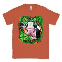 Copper St. Patrick's day cow Classic Tee - FaDigitalArtStudio
