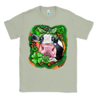 Matcha St. Patrick's day cow Classic Tee - FaDigitalArtStudio