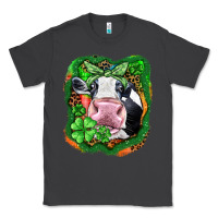 Smoke St. Patrick's day cow Classic Tee - FaDigitalArtStudio