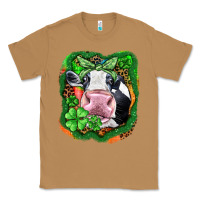 Toasted Coconut St. Patrick's day cow Classic Tee - FaDigitalArtStudio