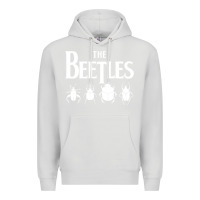Dove Grey beetles Premium Hoodie - artisFamous