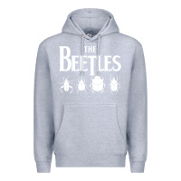 Heather Grey beetles Premium Hoodie - artisFamous