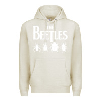 Oatmeal Heather beetles Premium Hoodie - artisFamous