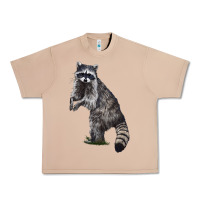 Burro Raccoon Illustrations Urban Heavy Tee - LillyAllenDesigns