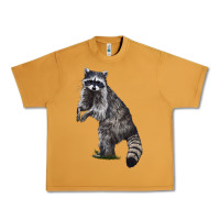 Peanut Butter Raccoon Illustrations Urban Heavy Tee - LillyAllenDesigns