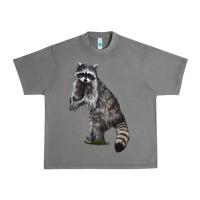 Tornado Raccoon Illustrations Urban Heavy Tee - LillyAllenDesigns