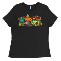 Black mexico drink Ladies Tee - RacoonDesign