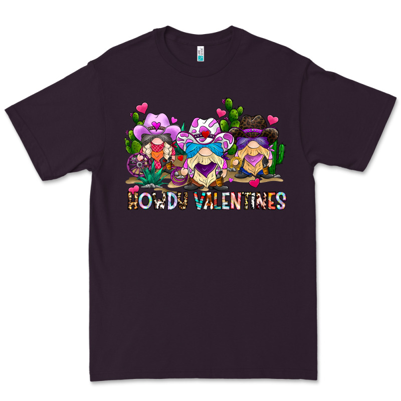 Howdy Valentines Premium Tee by CowhideDigitalArt | Teevron