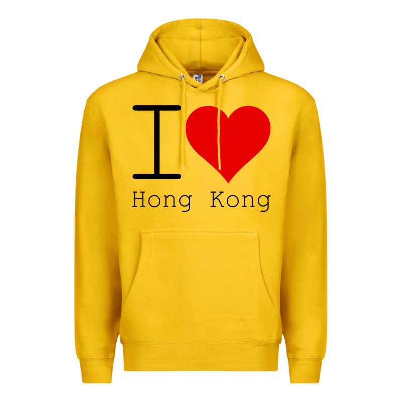 I Love Hong Kong Premium Hoodie by artisFamous | Teevron