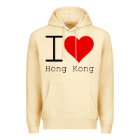 Pina Colada i love hong kong Premium Hoodie - artisFamous