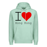 Seafoam i love hong kong Premium Hoodie - artisFamous