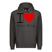 Smoke i love hong kong Premium Hoodie - artisFamous