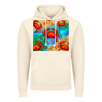 Vintage Artic crab Vintage Hoodie - BarkalooDesign