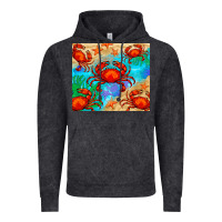 Vintage Black crab Vintage Hoodie - BarkalooDesign