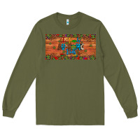 Army Green i teach au some kids license plate Long Sleeve Tee - Artiststas